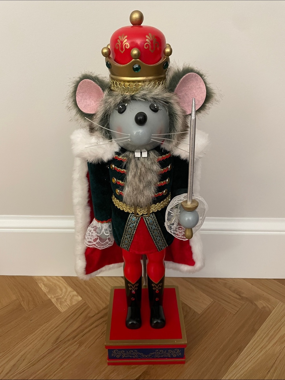 24” Mouse King Nutcracker